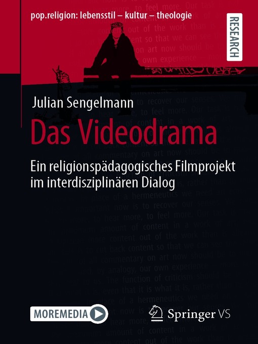 Title details for Das Videodrama by Julian Sengelmann - Wait list